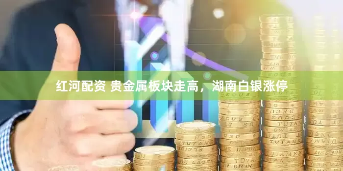 红河配资 贵金属板块走高，湖南白银涨停