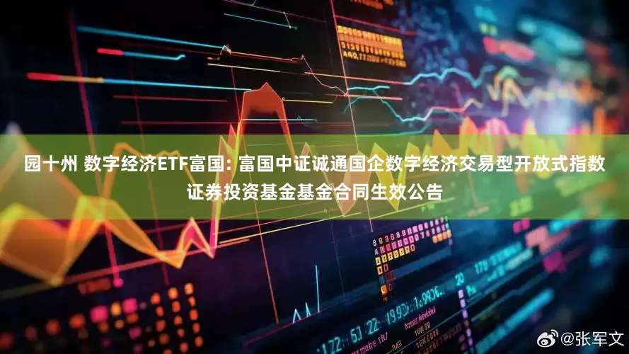 园十州 数字经济ETF富国: 富国中证诚通国企数字经济交易型开放式指数证券投资基金基金合同生效公告