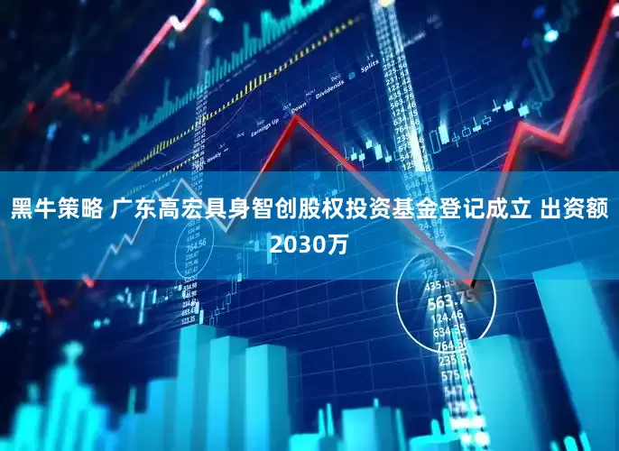 黑牛策略 广东高宏具身智创股权投资基金登记成立 出资额2030万